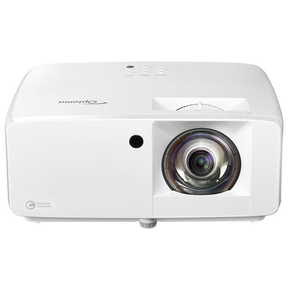Optoma ZH450ST - Projecteur DLP - laser - 3D - 4200 lumens - Full HD (1920 x 1080) - 16:9 - 1080p - objectif fixe à focale courte - blanc
