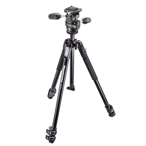 Manfrotto MK190X3-3W1 - 190X3 Kit Tripod + MH804-3W Head