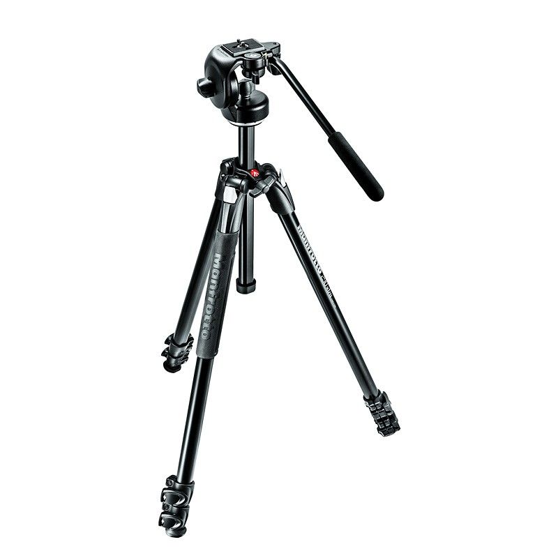 Manfrotto 290XTA3-2W - Expert 290 Tripod Kit + 128RC Head