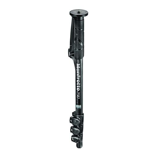 Manfrotto MM290C4 - Monopié de fibra de carbono 290 4 secciones