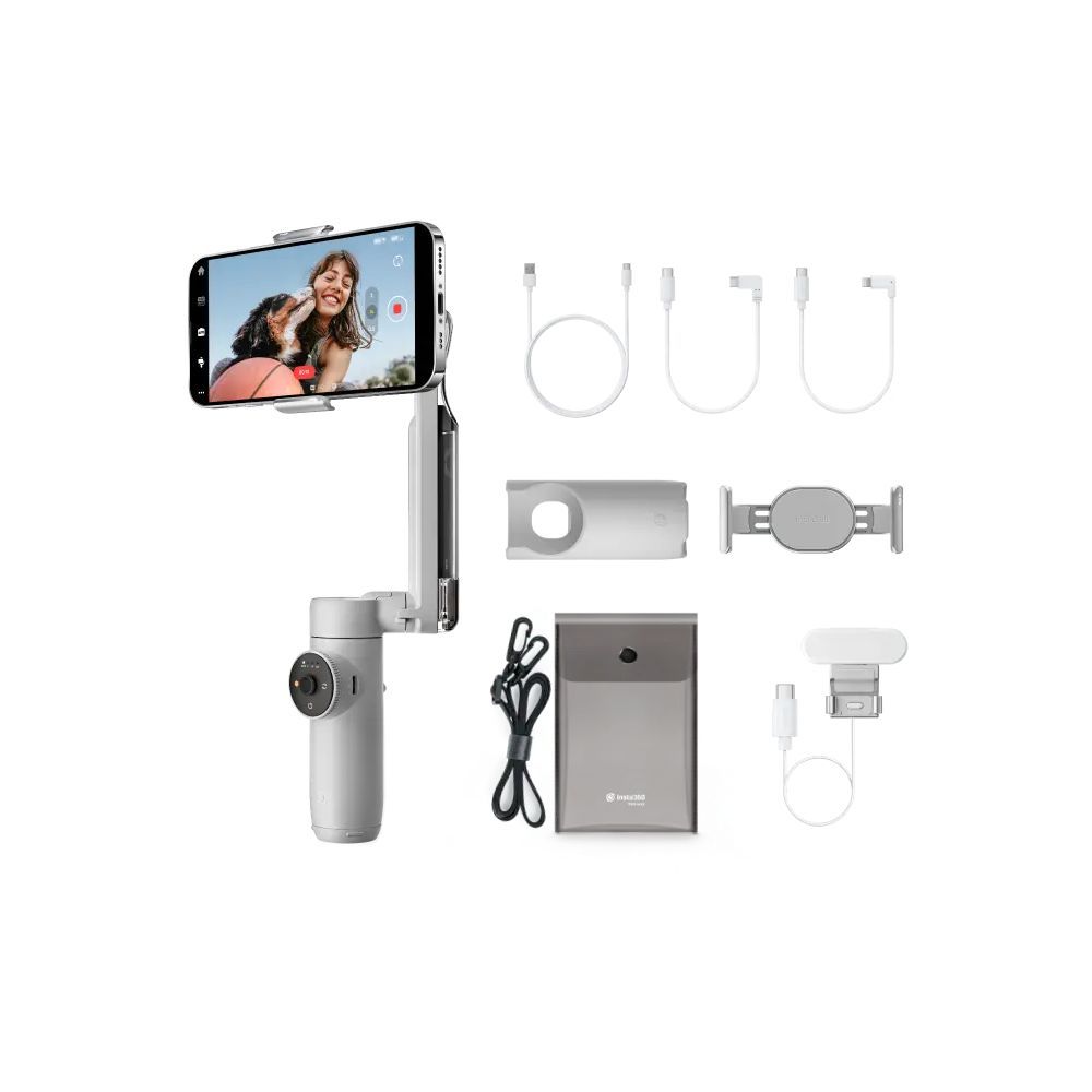 Kit estabilizador Insta360 Flow Creator Blanco