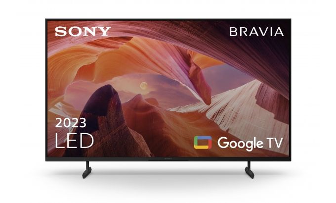 Sony Bravia X80L Series 43" Smart TV - LED LCD Display with Google TV, 4K UHD, HDR