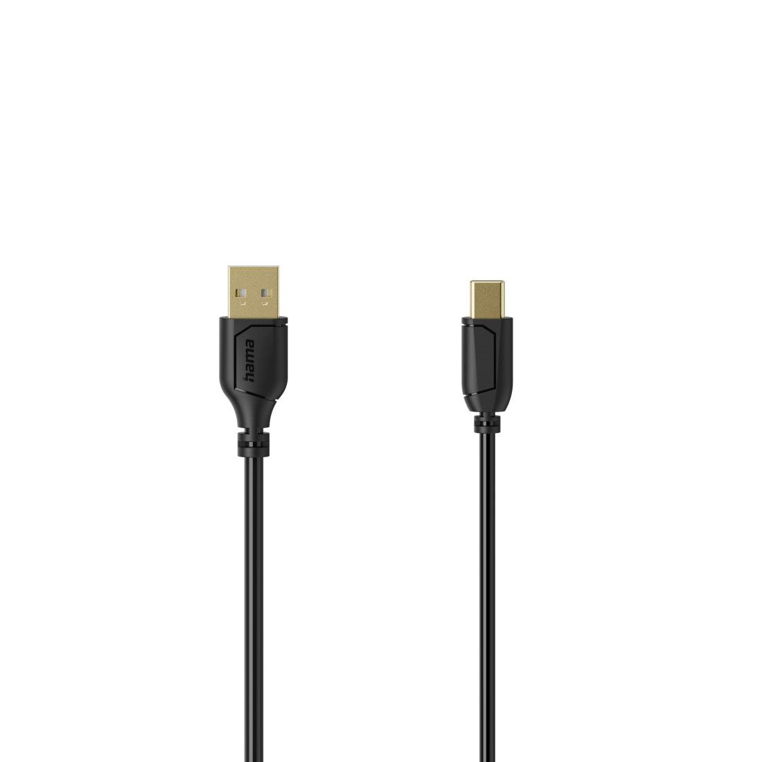 Hama Flexi-Slim USB Cable (USB-A to USB-C), 0.75m, 2.0, 480 Mbit/s