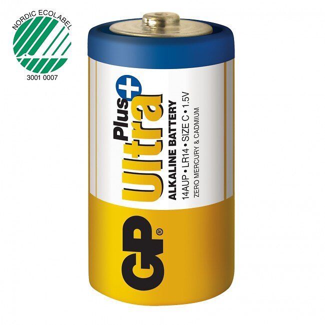 Gold Peak Ultra Plus 14AUP Alcaline Batteries (2 x C)