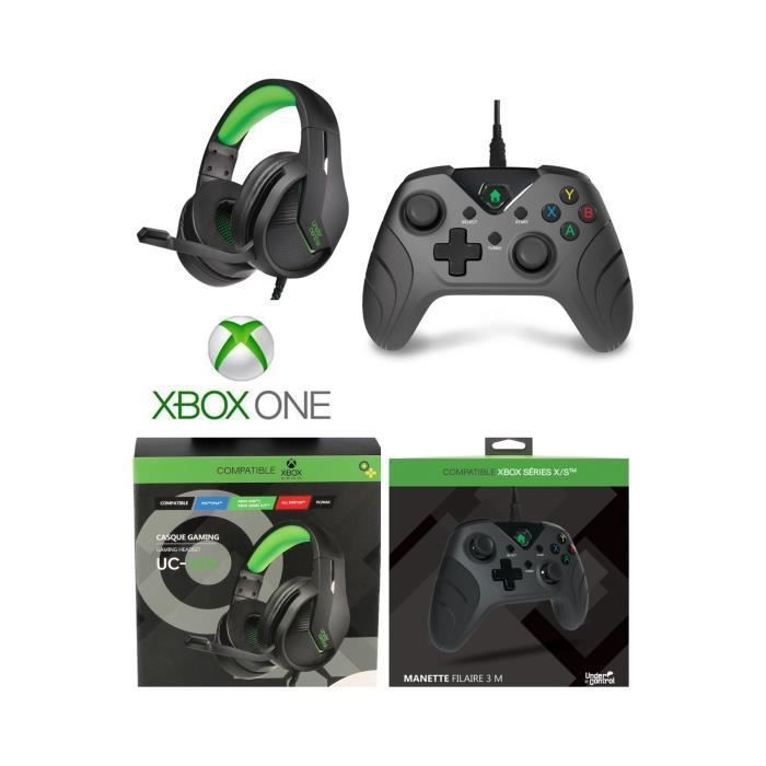Auricular de juego Under Control PRO UC40 - Verde