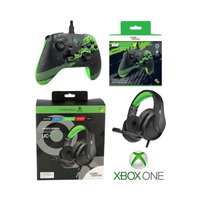 Auricular de juego Under Control PRO UC40 - Verde
