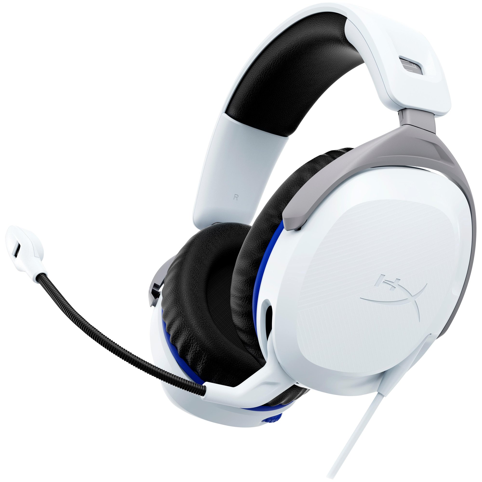 HyperX Cloud Stinger 2 Gaming Headset - Wired, Over-Ear, 3.5mm Jack, White