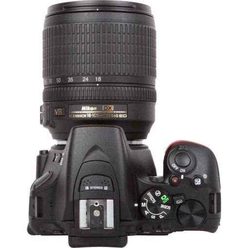 Cámara Nikon D5500 24MP + Lente AF-S VR DX 18-105mm - Negro