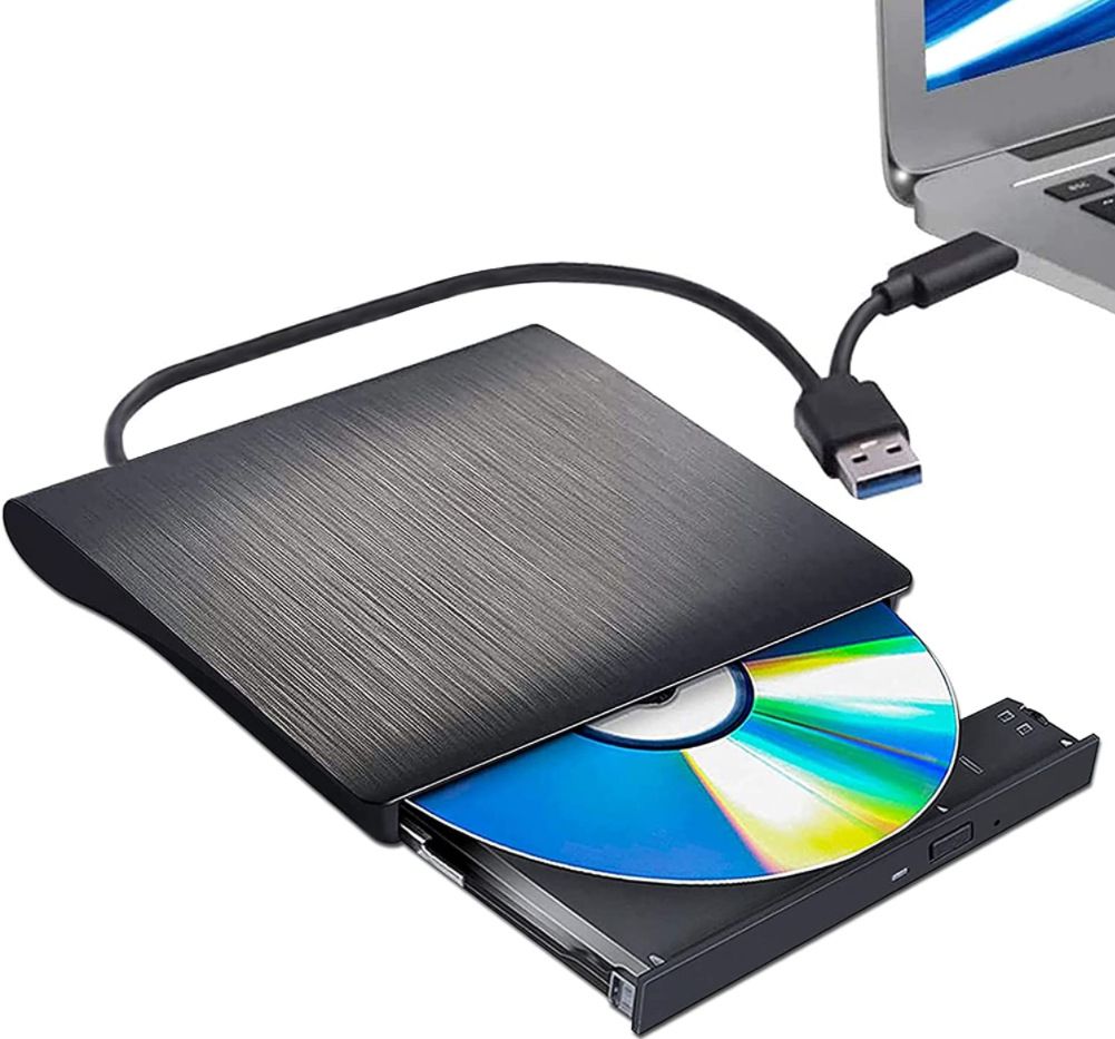 Greatmall External CD/DVD Player USB 3.0/Type C Double Interface