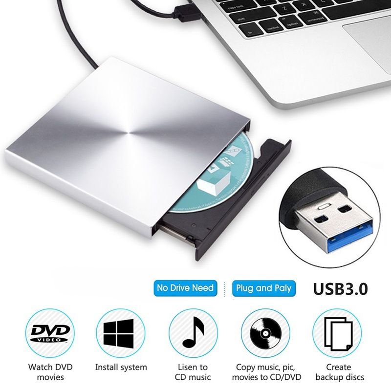 External CD/DVD Drive with USB 3.0