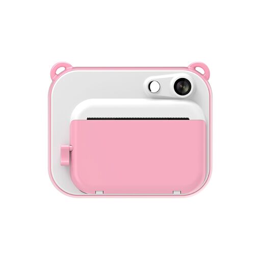 Cámara digital infantil Greatmall - Impresión instantánea, HD 1080p, pantalla de 2 pulgadas, tarjeta TF, regalo para niñas y niños de 3 a 12 años - Rosa