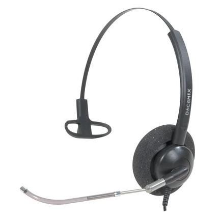 DACOMEX 292014 Headset with Cord for Calls/Music USB Type-A Black