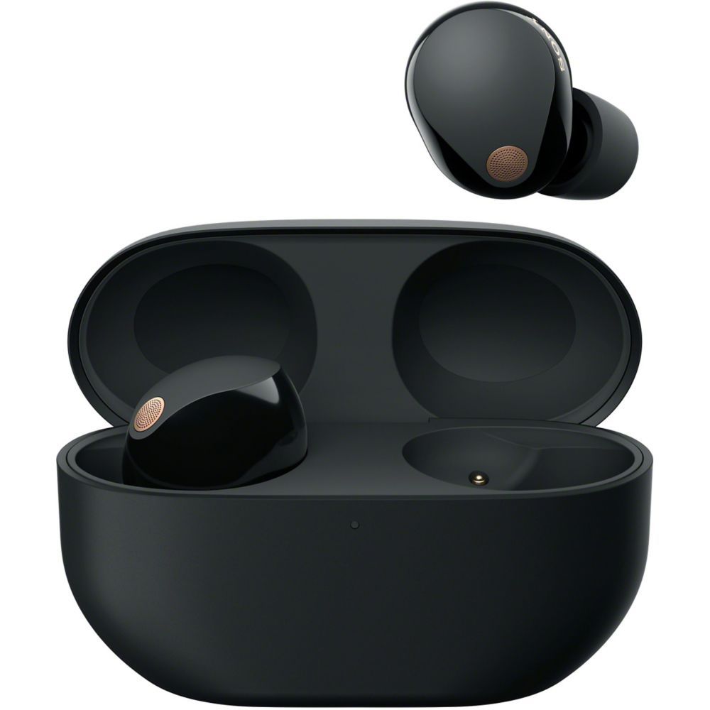 Sony WF-1000XM5 - Écouteurs intra-auriculaires sans fil avec réduction active du bruit - Noir