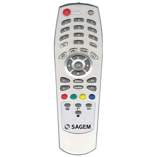 Télécommande d'origine Sagem ISD74/ISD75 (Taille : Universelle, Couleur : Noir, Capacité : Non applicable)