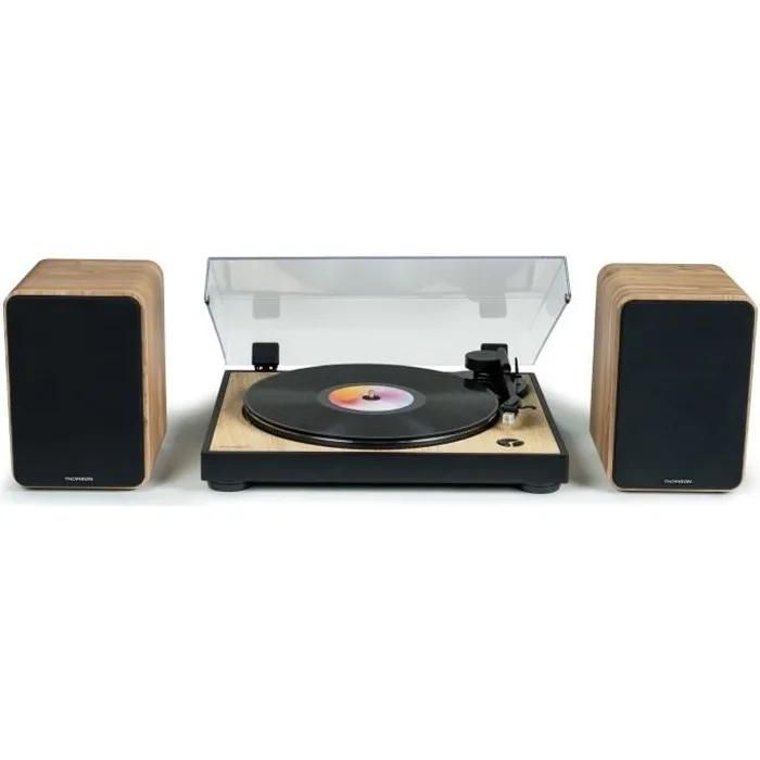 Thomson WS602DUO Bookshelf Speakers - Wireless - Bluetooth - 100 Watt (Total)