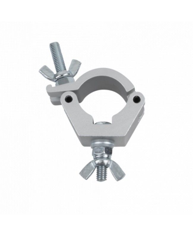 Showtec Half Coupler 100kg 32mm Silver Certified TÜV