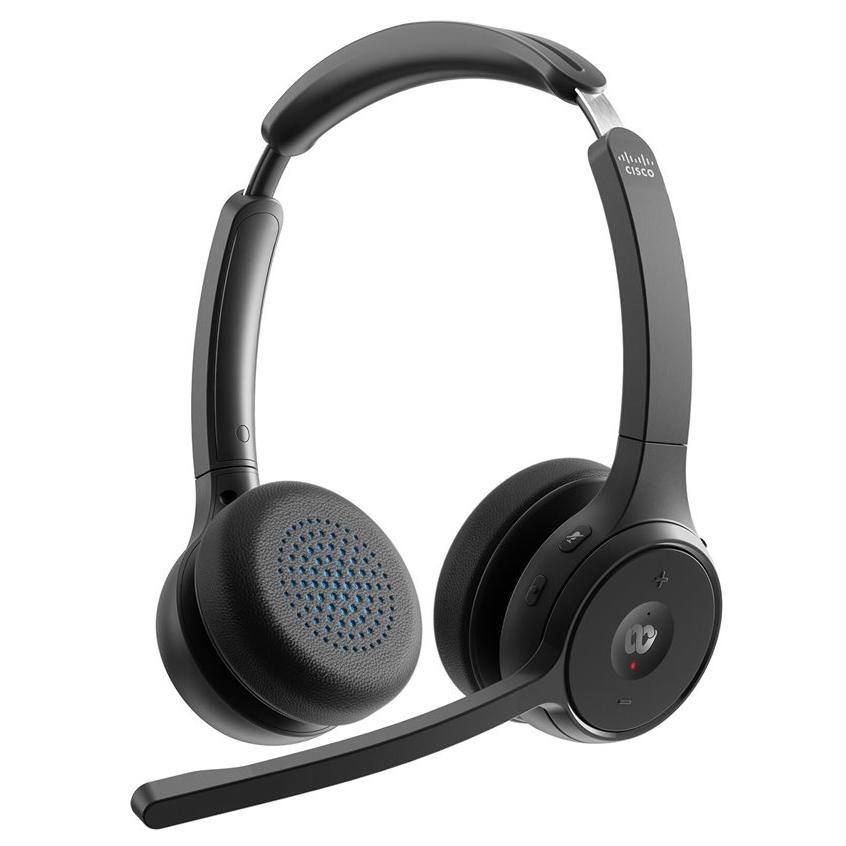 Cisco Headset 722 - Bluetooth Over-Ear Headset - Charcoal Black - Cisco Webex Certified