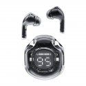 Auriculares inalámbricos Acefast T8 Bluetooth 5.3, resistencia al agua IPX4 (Negro)