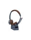 DACOMEX Bluetooth Monaural Wireless Headset with USB-A Stand