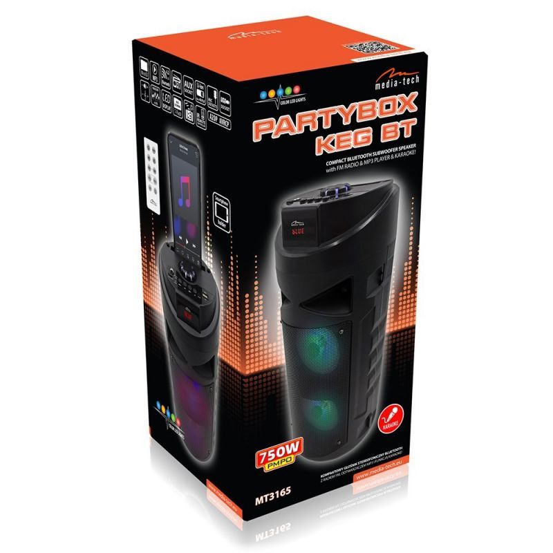Media-Tech Partybox Keg BT Speaker