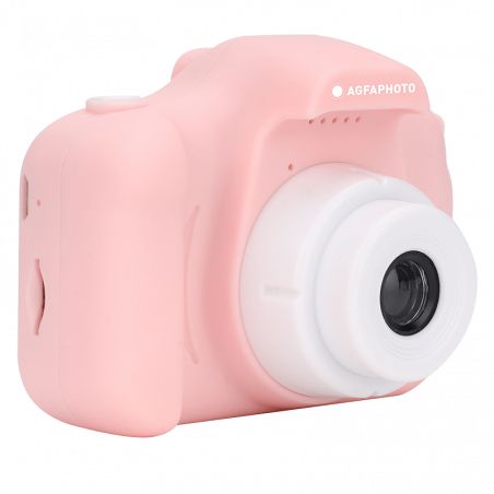 AgfaPhoto Realikids Cam Mini 12MP Compact Camera - Pink