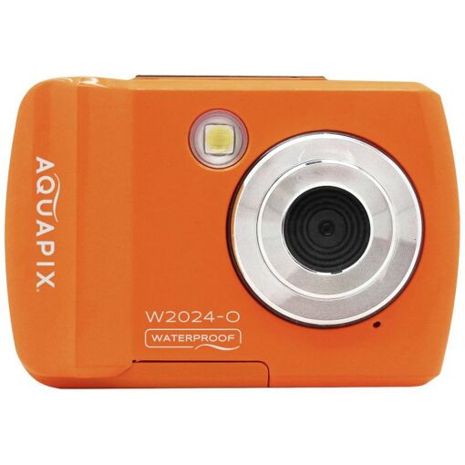 Easypix Aquapix W2024, Naranja Splash, 10 MP, 1080p HD