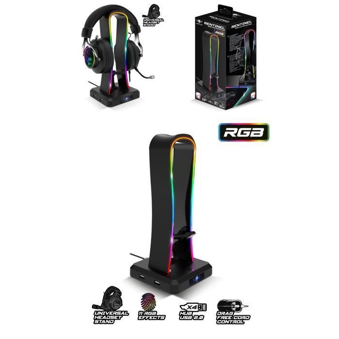 Sentinel Gaming Headset Stand - Black