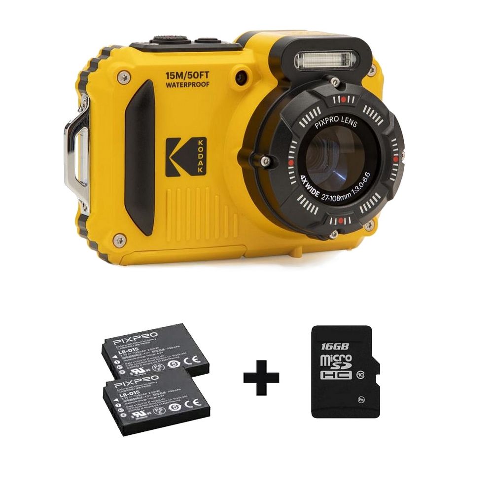 Kodak Pixpro WPZ2 - 16MP Compact Digital Camera - Waterproof and Shockproof