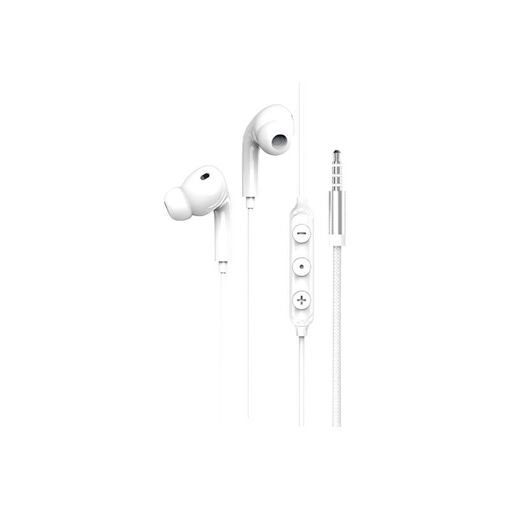 Auriculares Force Play - Auriculares con micrófono cableados - Intraauriculares - USB-C - blanco