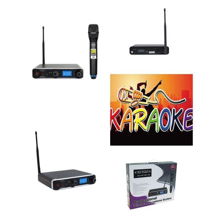 Definitive Audio Wireless Microphone DA UHF MH - 1 Channel - LCD Screen - Standard 1U Chassis