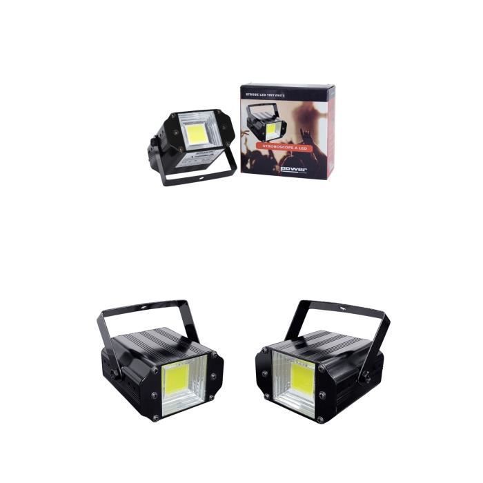 Power Stroboscope - 20W LED Tiny White - Intensity Adjustment