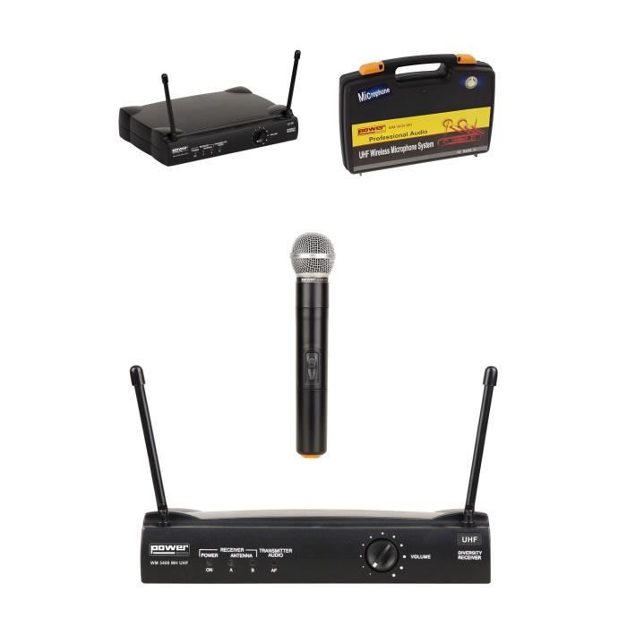 Micrófono inalámbrico Power Micro Main PRO para DJ y karaoke - 1 canal
