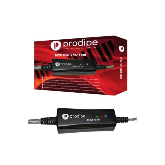 Prodipe MIDI Interface - 1 In/1 Out