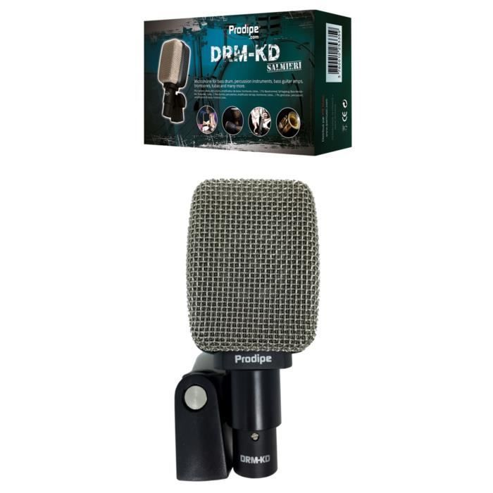 Prodipe DRM-KD Vintage Dynamic Microphone -  High Quality Pro, Warm Sound, Ideal for Percussion