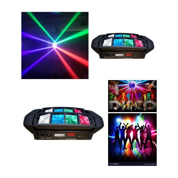 Kit de luces Power Spider Pocket - 2 piezas - 8 LED de 3W