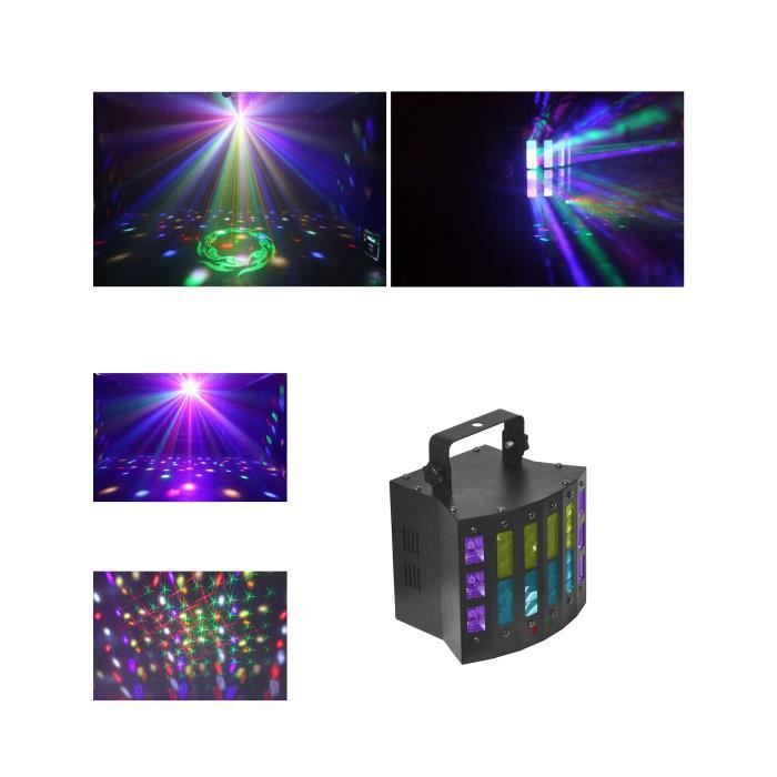 Power Meteor Cluster - 80W RGB Laser Multi-Point Light - Strobe UV