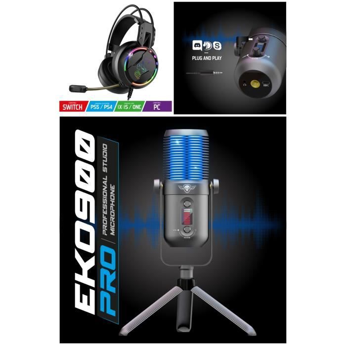 Spirit of Gamer Cardioid Microphone for Streaming, Gaming & Podcasting
