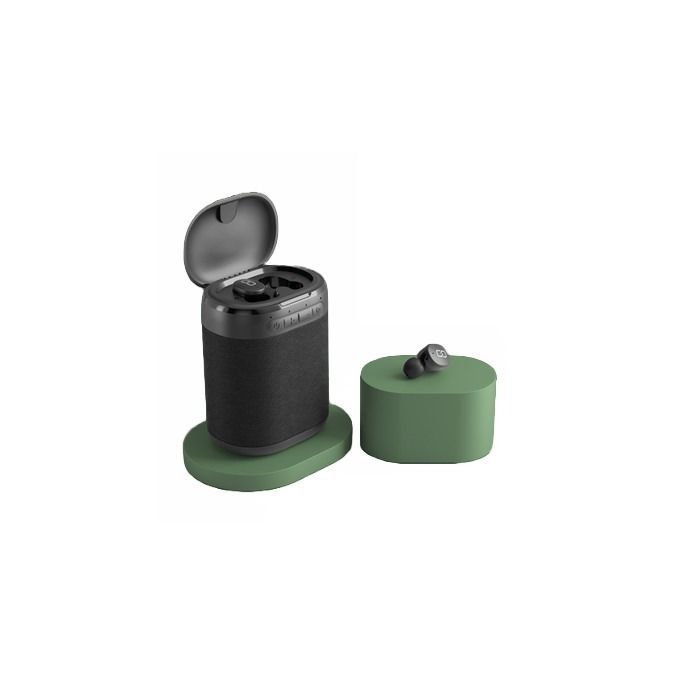 Ledwood Nomade Versa 2-in-1 5W + TWS Speaker in Charcoal