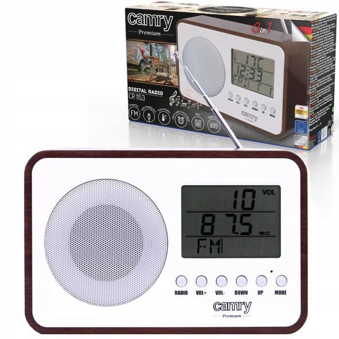 Camry CR 1153 Radio, Wood, Multi-Color, One Size