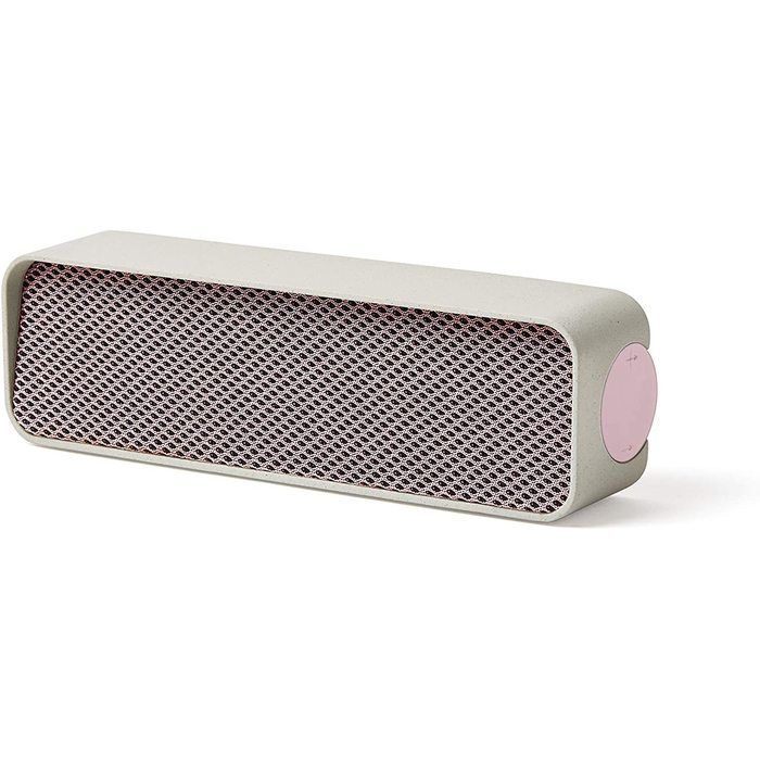Lexon Oslo Sound Bluetooth Speaker 3W Light Grey/Pink