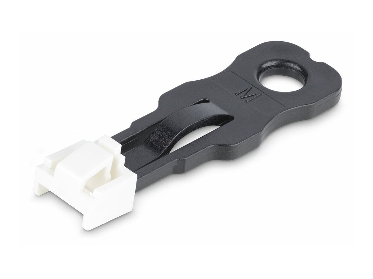 StarTech.com RJ45 Port Locks, 10 Pack, Dust-Proof Cover - LAN Port Lock with Key - White