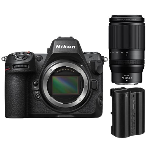Nikon Z8 Camera + Nikon Z 70-180mm F2.8 NIKKOR Lens + EN-EL15c Battery