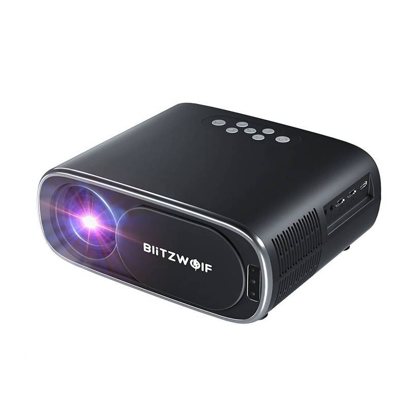 Blitzwolf BW-V4 1080p LED Projector, Wi-Fi + Bluetooth