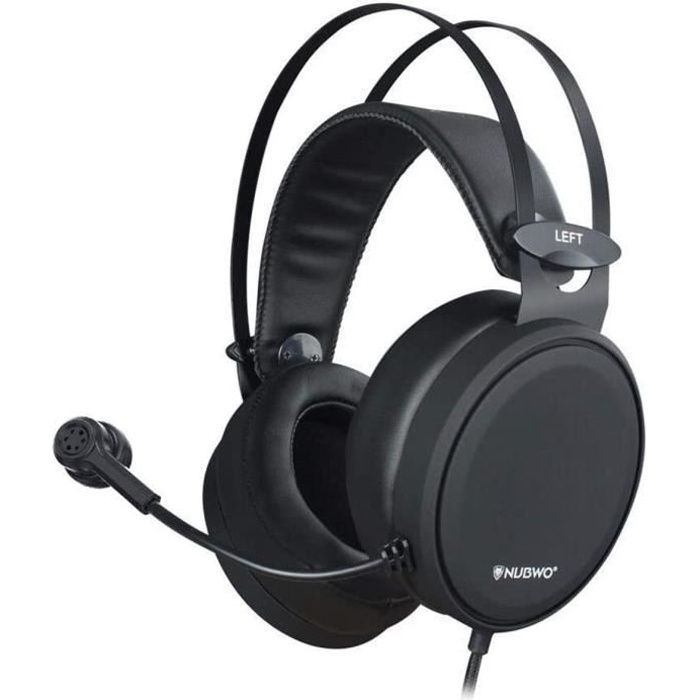 JASENX Wired Gaming Headset for PS4, Xbox One - Noise Cancellation - White