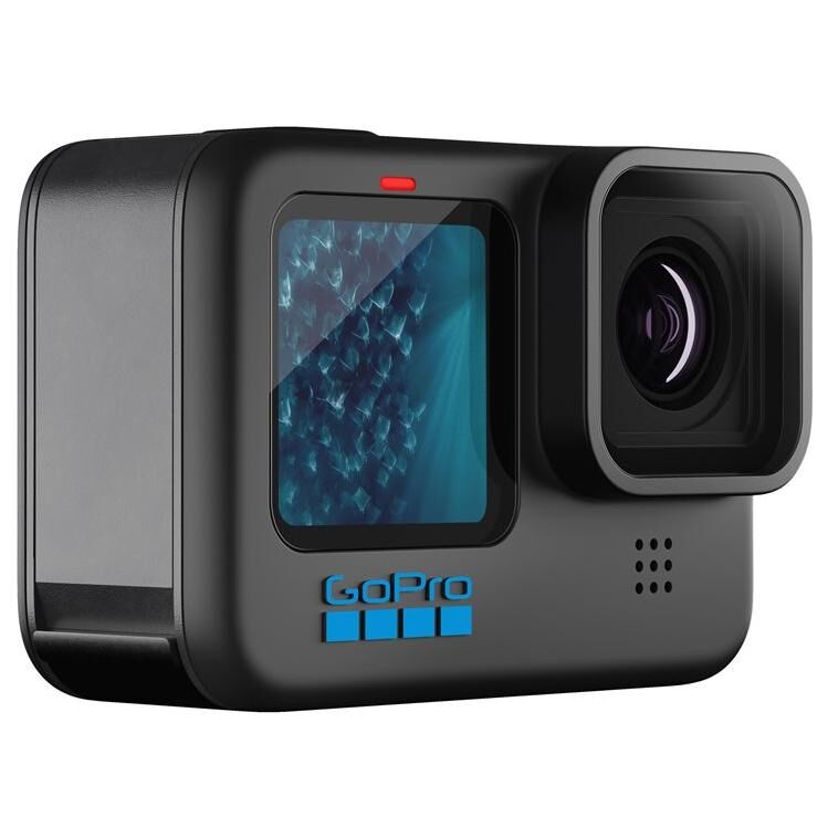 GoPro HERO11 Black - Pocket Camera - 27MP - 5.3K / 60fps - Waterproof to 10m - Black