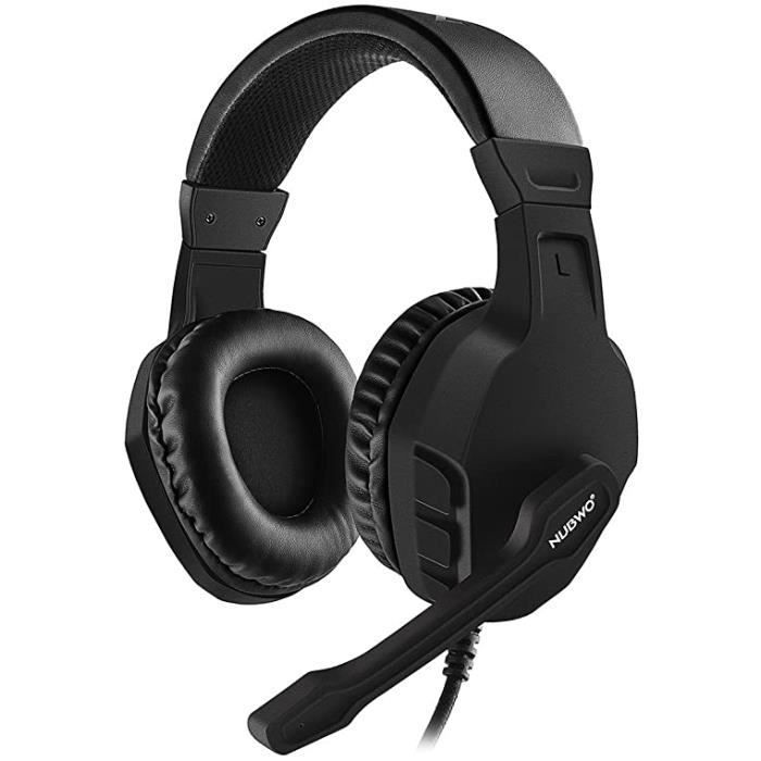 Auricular de juego Nubwo U3 - Con cable - Micrófono anticruido - Circumaural