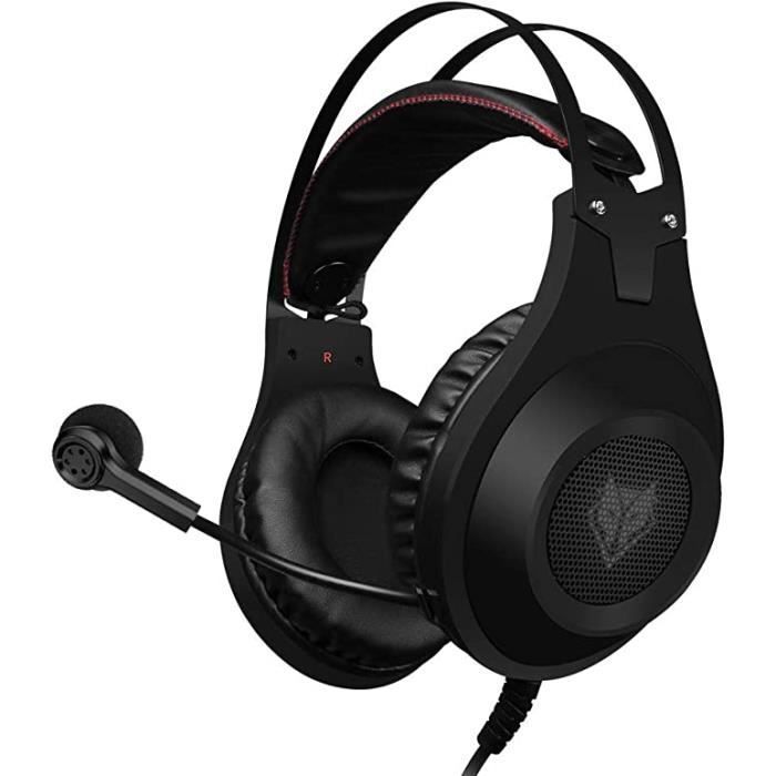 NUBWO N2 Gaming Headset - Xbox One & PS4 Compatible - Stereo Microphone - Wired