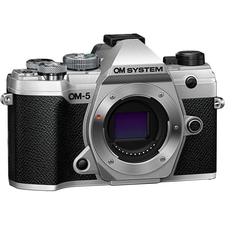 Olympus OM System OM-5 20.4MP Mirrorless Camera Body (Silver)