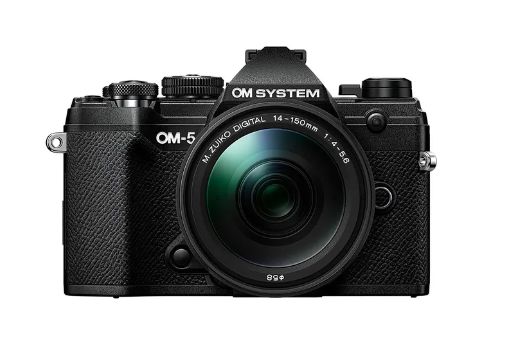 Olympus OM-5 20.4MP Micro Four Thirds Camera with 14-150mm Lens (Black)