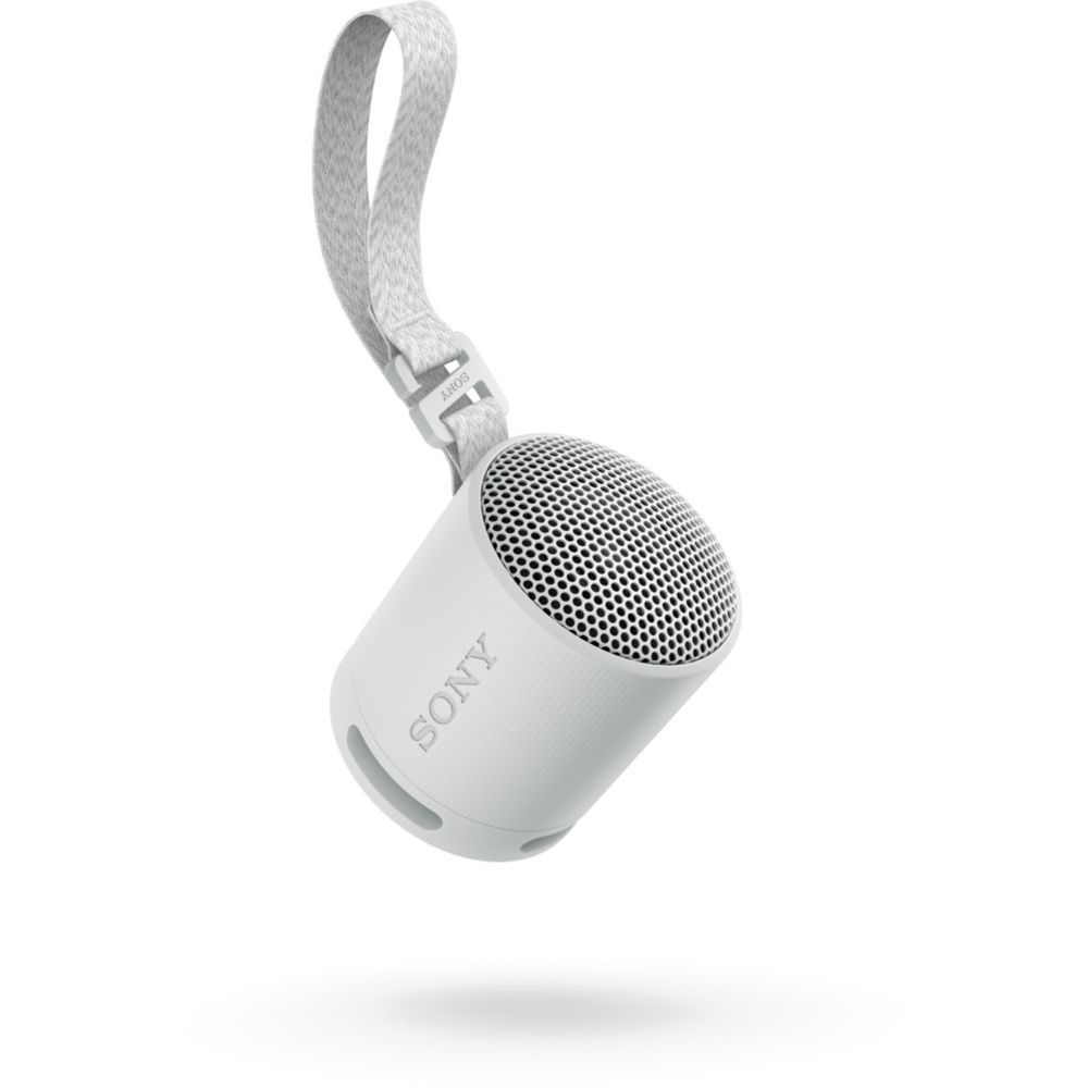 Sony SRS-XB100 Portable Speaker, Pearl Grey